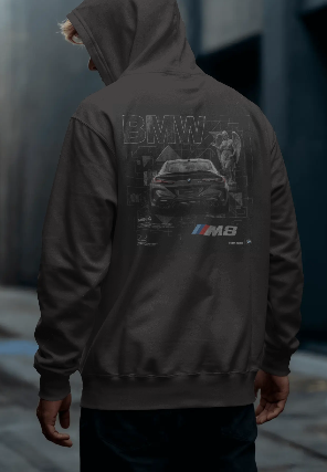 BMW M8 HOODIE (BLACK) Sale 50%
