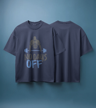 No Days OFF! Oversized T-Shirt
