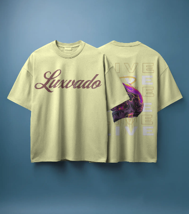 Live Skull Oversized T-Shirt