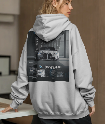 BMW M4 COMP HOODIE (WHITE)