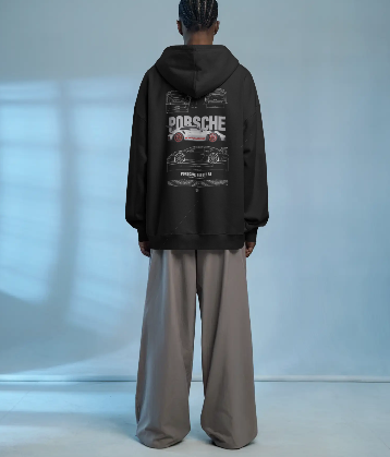 (PORCHE) 911 GT3 RS Hoodie (Black)