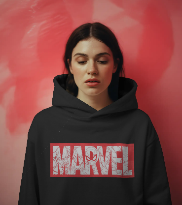 (MARVEL) Black-Panther Hoodie (Black)