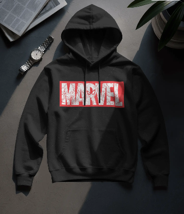 (MARVEL) Black-Panther Hoodie (Black)