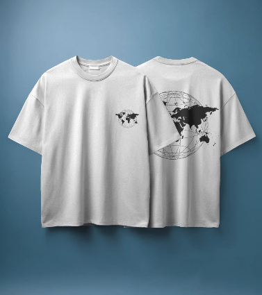 Globe Oversized T-Shirt