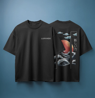 Ocean SunSet Oversized T-Shirt