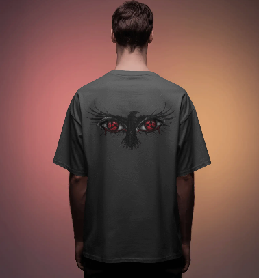Eye On The Back Oversized T-Shirt