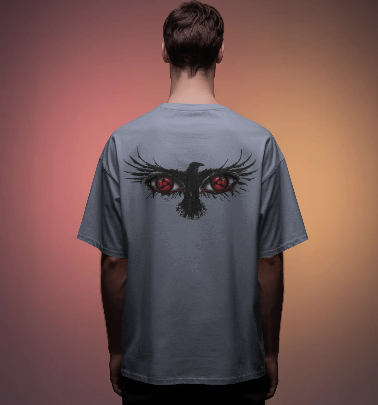 Eye On The Back Oversized T-Shirt