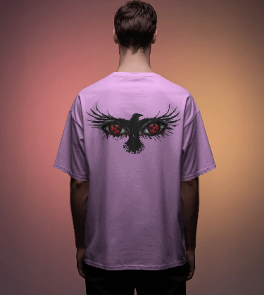 Eye On The Back Oversized T-Shirt