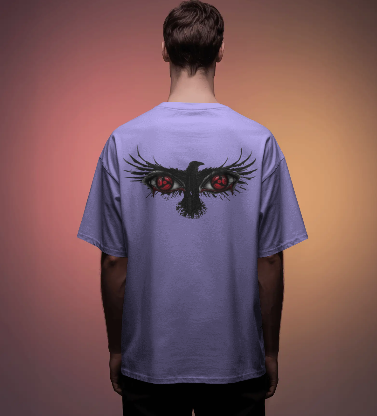 Eye On The Back Oversized T-Shirt