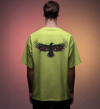 Eye On The Back Oversized T-Shirt