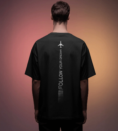 Follow Dream Oversized T-Shirt