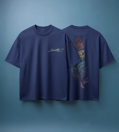 Limited Feather Oversized T-Shirt