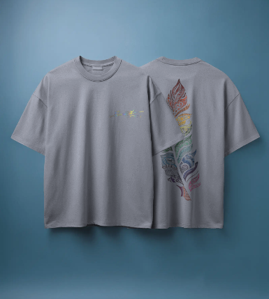 Limited Feather Oversized T-Shirt