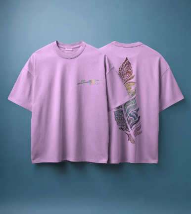 Limited Feather Oversized T-Shirt