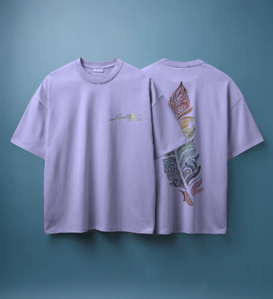 Limited Feather Oversized T-Shirt