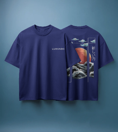 Ocean SunSet Oversized T-Shirt