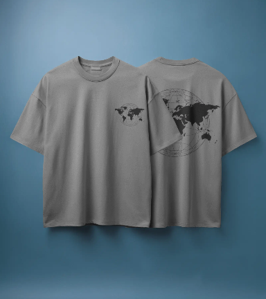 Globe Oversized T-Shirt