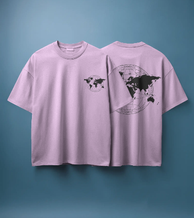 Globe Oversized T-Shirt