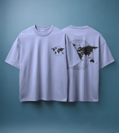 Globe Oversized T-Shirt