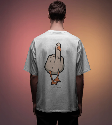 Duck You Oversized T-Shirt