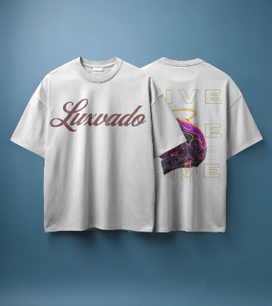 Live Skull Oversized T-Shirt