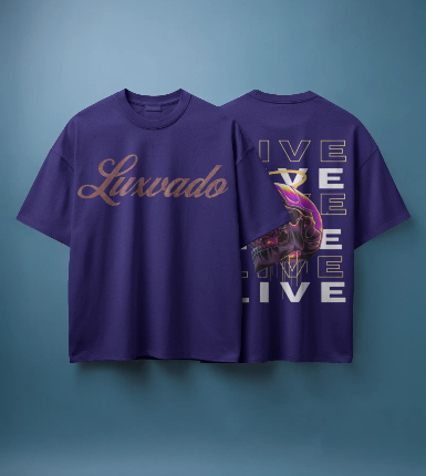 Live Skull Oversized T-Shirt