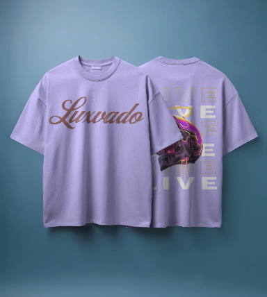 Live Skull Oversized T-Shirt