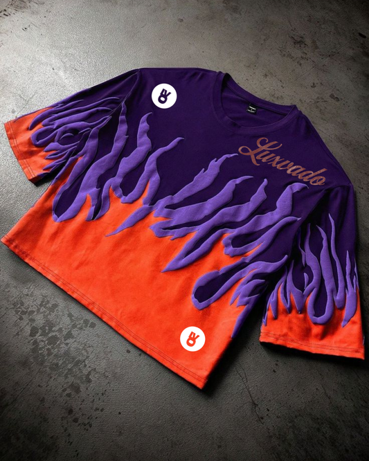 Sky & Flame Mash T-Shirt