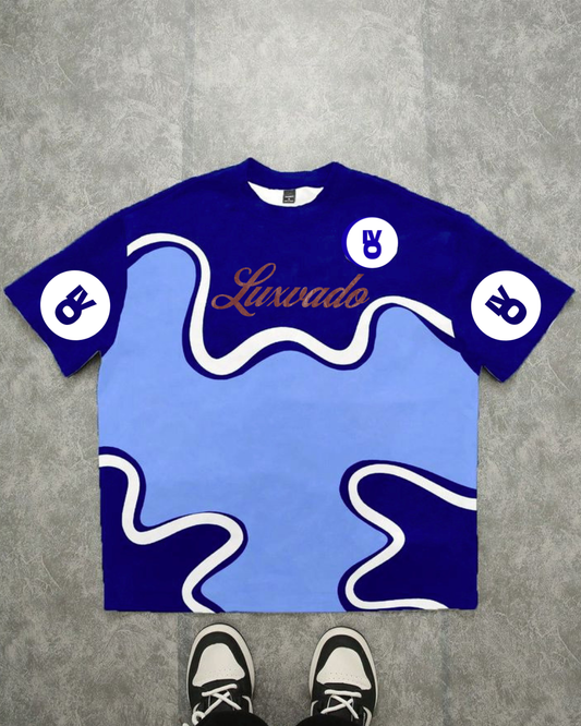 Navy Ocean Design Of Luxvado