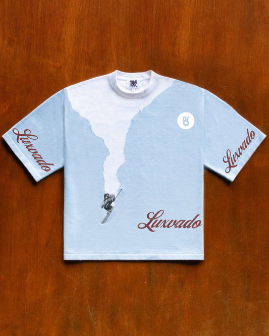 Ice Following Skier T-Shirt