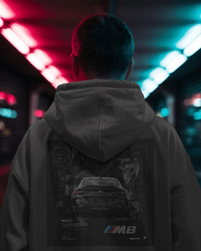 BMW M8 HOODIE (BLACK) Sale 50%